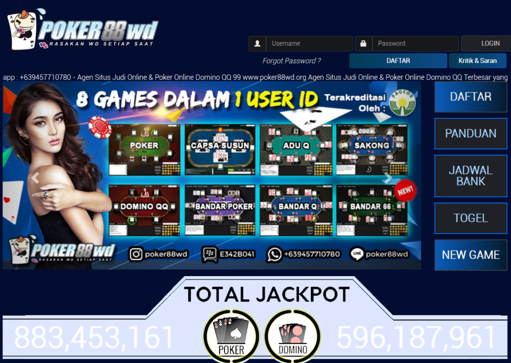 Poker88WD PolisiJudi Online Terbaik dan Terpercaya Indonesia